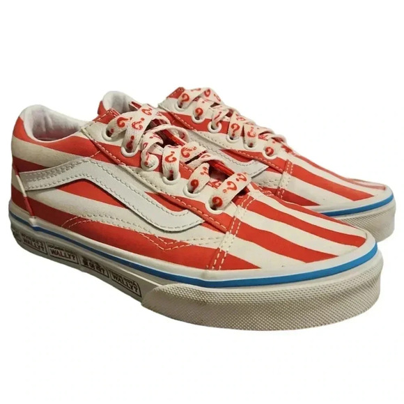 Vans Other - Vans X Where's Waldo International Stripes Old Skool Kids Sneakers Shoes 1.5
